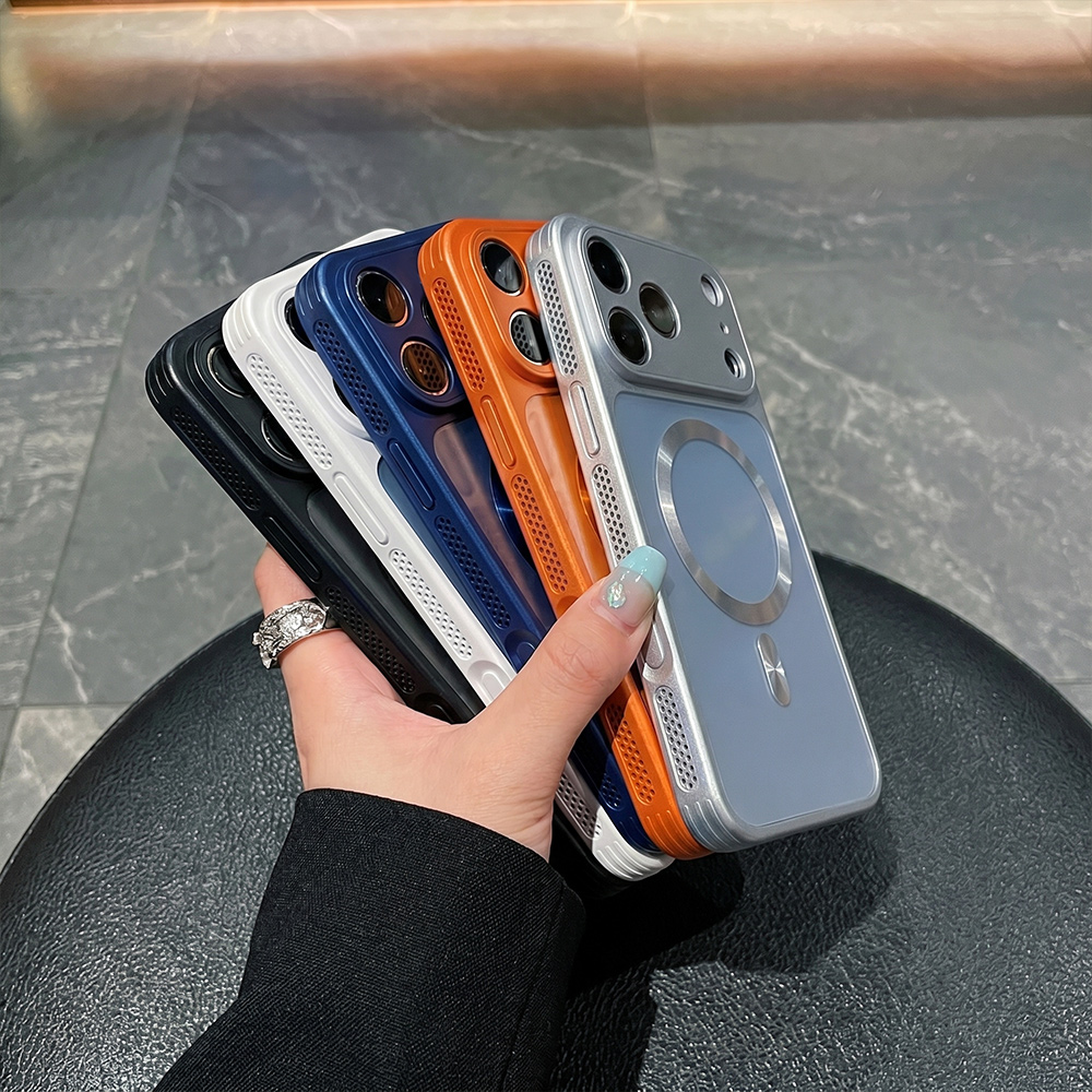 Heat Dissipation Case - Magnetic Cooling Phone Case for Apple