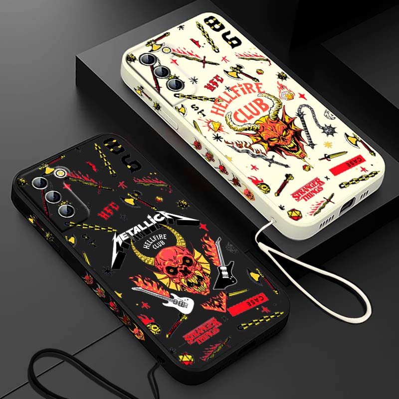 Phone Cases Galaxy S24 - Stranger Things Red Hell Demon For