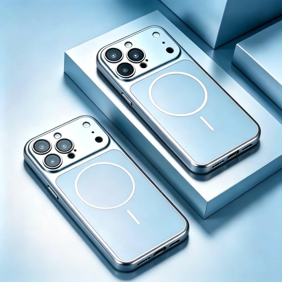 Luxury Plating Case - Luxury Plating Metal Color For Magsafe