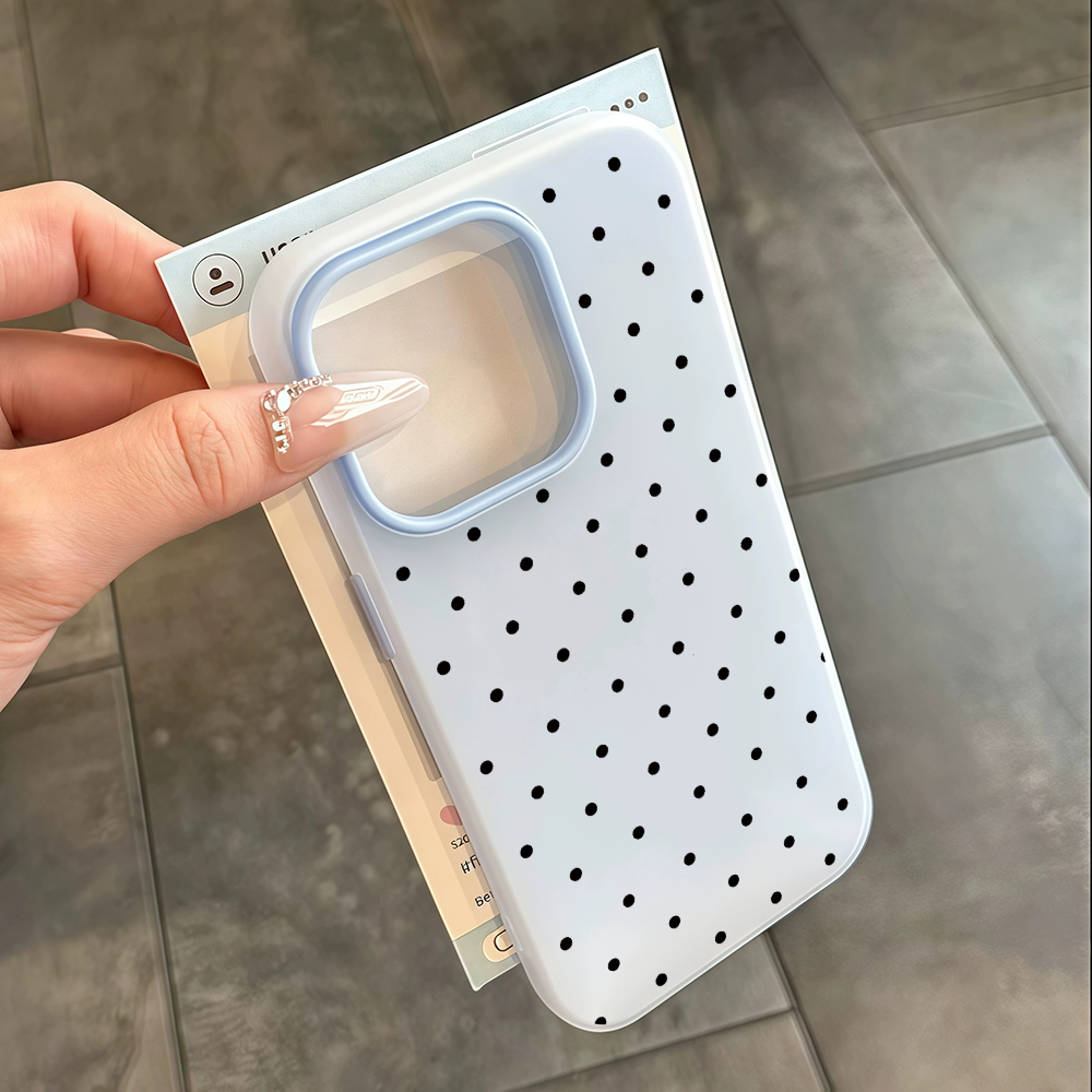Minimalist Polka Dot Dustproof - Phone Cases Galaxy S24 ulasan dan harga
