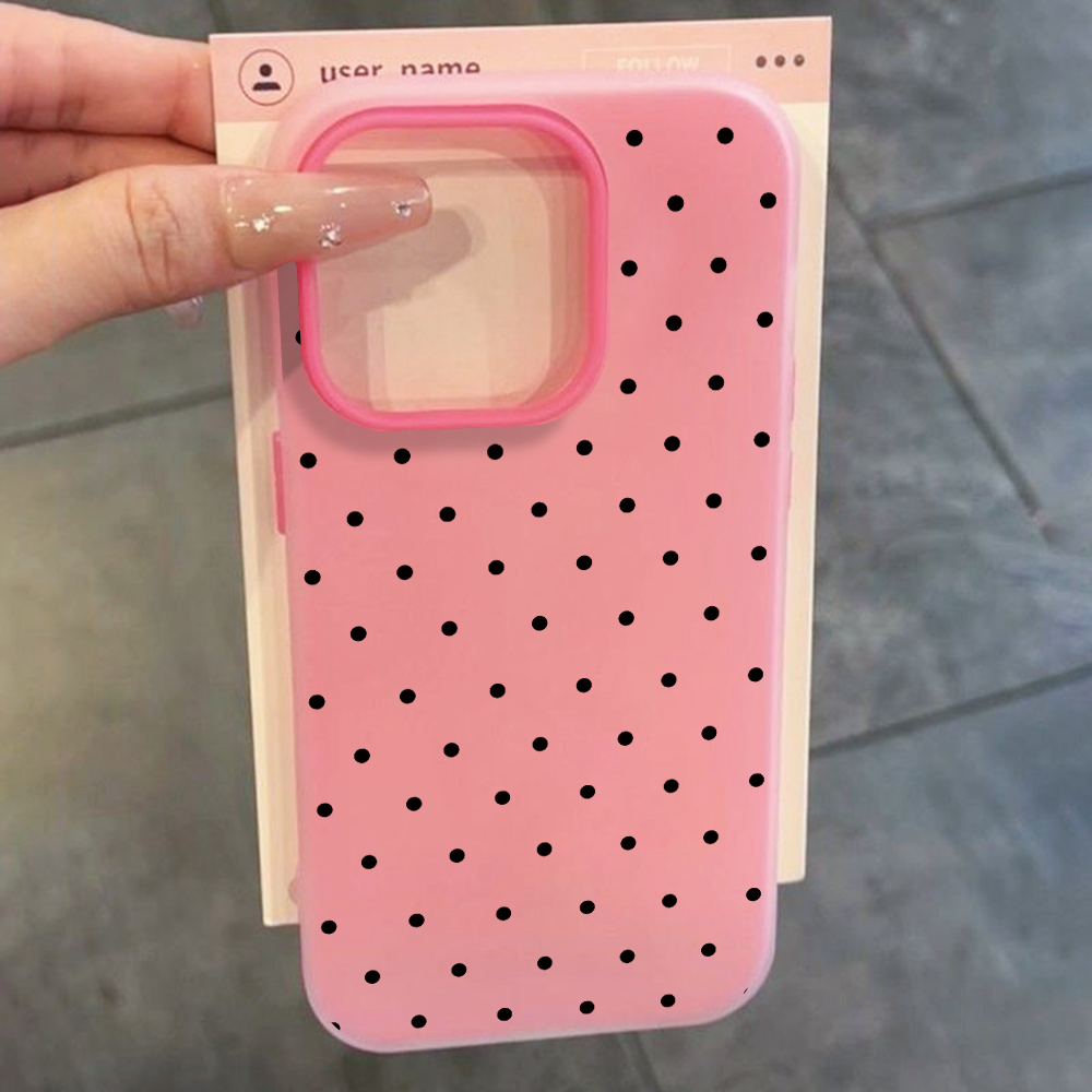 Minimalist Polka Dot Dustproof - Phone Cases Galaxy S24 ulasan dan harga