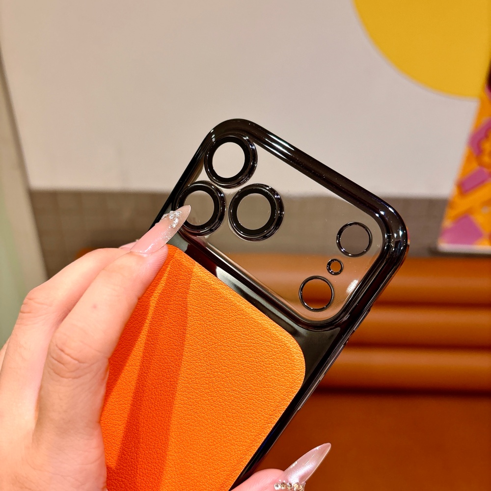 Luxury Solid Color PU Leather  - Luxury Plating Case ulasan dan harga