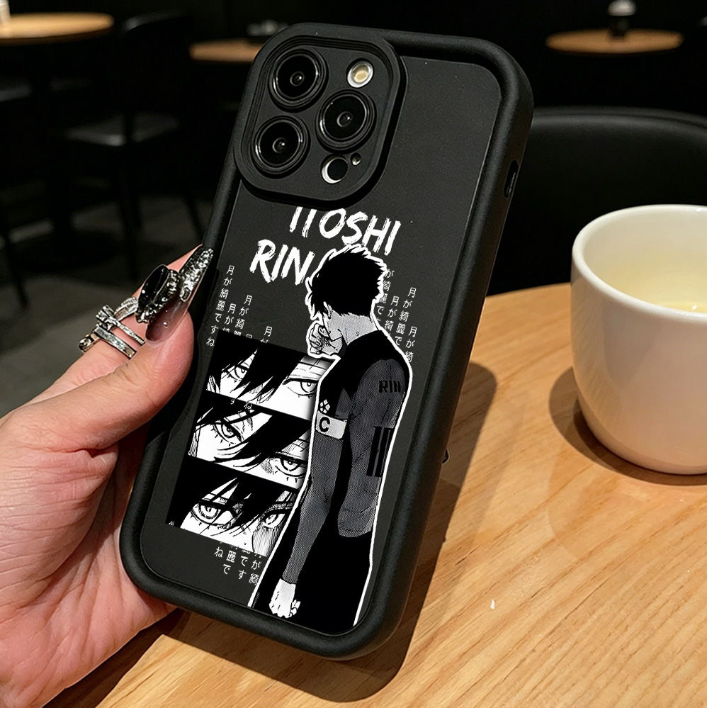 Anime B-Blue Locks Phone Case  - Phone Cases Quad Lock ulasan dan harga
