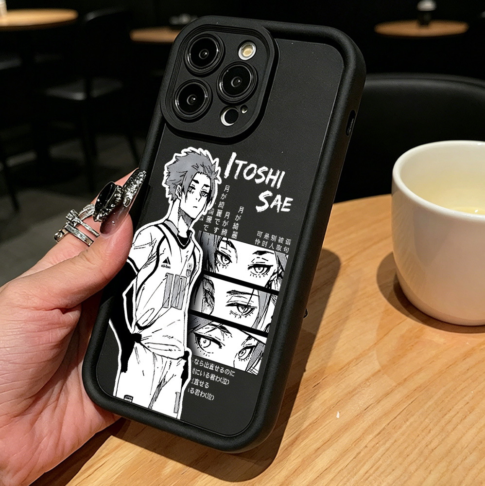 Anime B-Blue Locks Phone Case  - Phone Cases Quad Lock ulasan dan harga