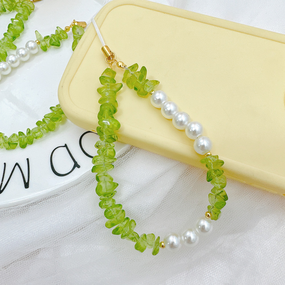 New Spring Green Stone Pendant - Phone Cases Wholesale ulasan dan harga