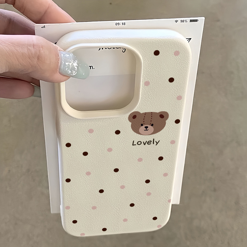 Sweet Kawaii Lovely Bear Polka - Phone Cases Aesthetic ulasan dan harga
