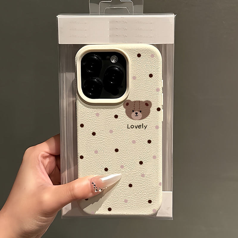 Sweet Kawaii Lovely Bear Polka - Phone Cases Aesthetic ulasan dan harga