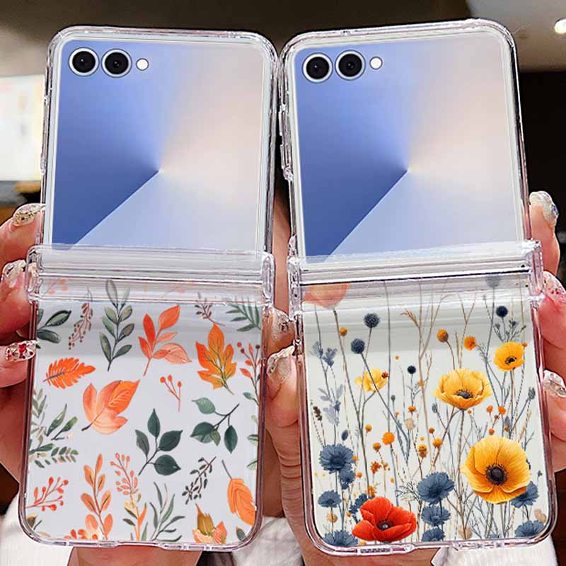 Autumn Maple Leaf Pattern Phon - Phone Cases Z Flip 6 ulasan dan harga