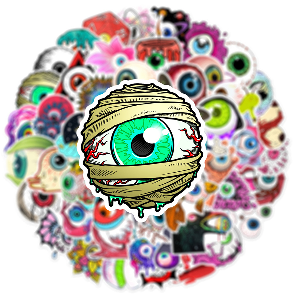 10/30/60pcs Cartoon Evil Eye H - Phone Cases Wholesale ulasan dan harga