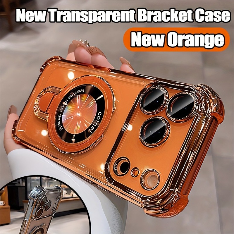 Luxury Clear  Plating Phone Ca - Luxury Plating Case ulasan dan harga