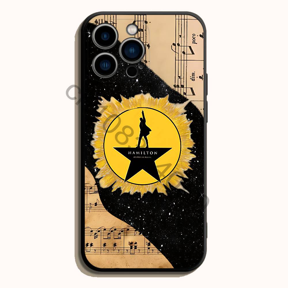Hamilton Musical Lyrics Black  - Phone Cases Hamilton ulasan dan harga
