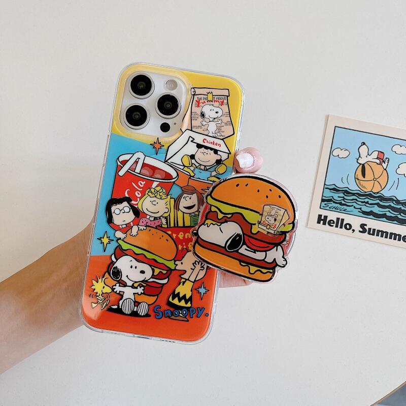 Snoopy Cartoon Magnetic Kickst - Phone Cases Wholesale ulasan dan harga