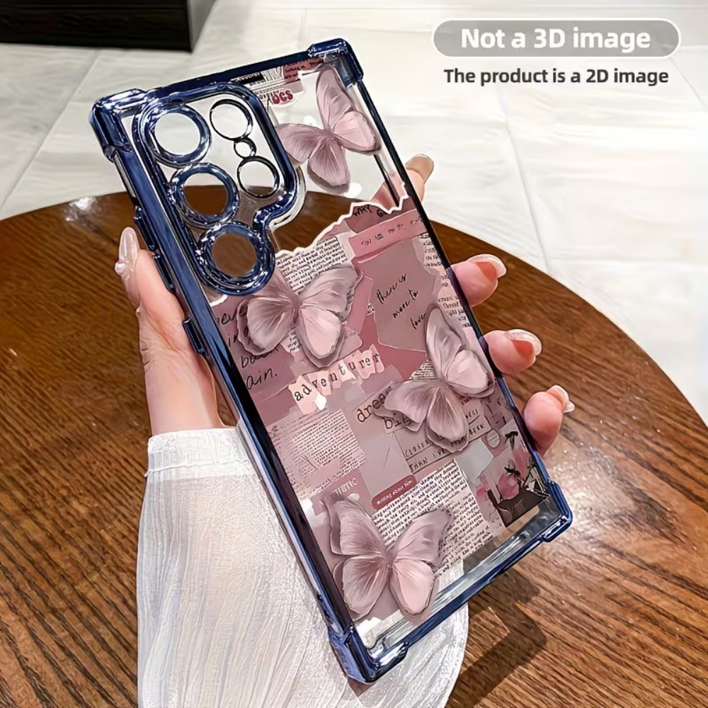 Ins Aesthetic Butterfly Newspa - Phone Cases Aesthetic ulasan dan harga