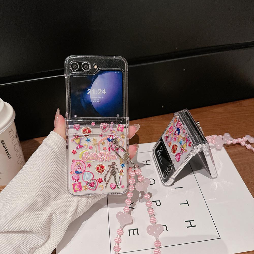 Cute Cartoon Japan Anime Sailo - Phone Cases Z Flip 6 ulasan dan harga