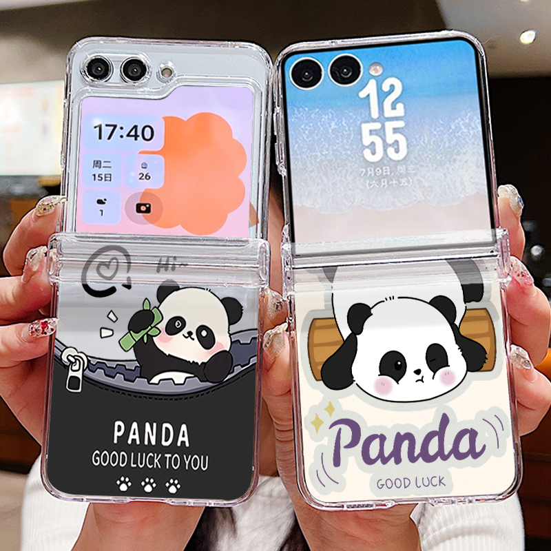 Cute Panda Pattern Phone Case  - Phone Cases Z Fold 6 ulasan dan harga