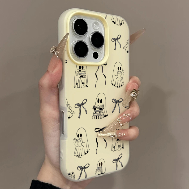 Cute Halloween Book Ghost Bow  - Phone Cases Xr Cute ulasan dan harga