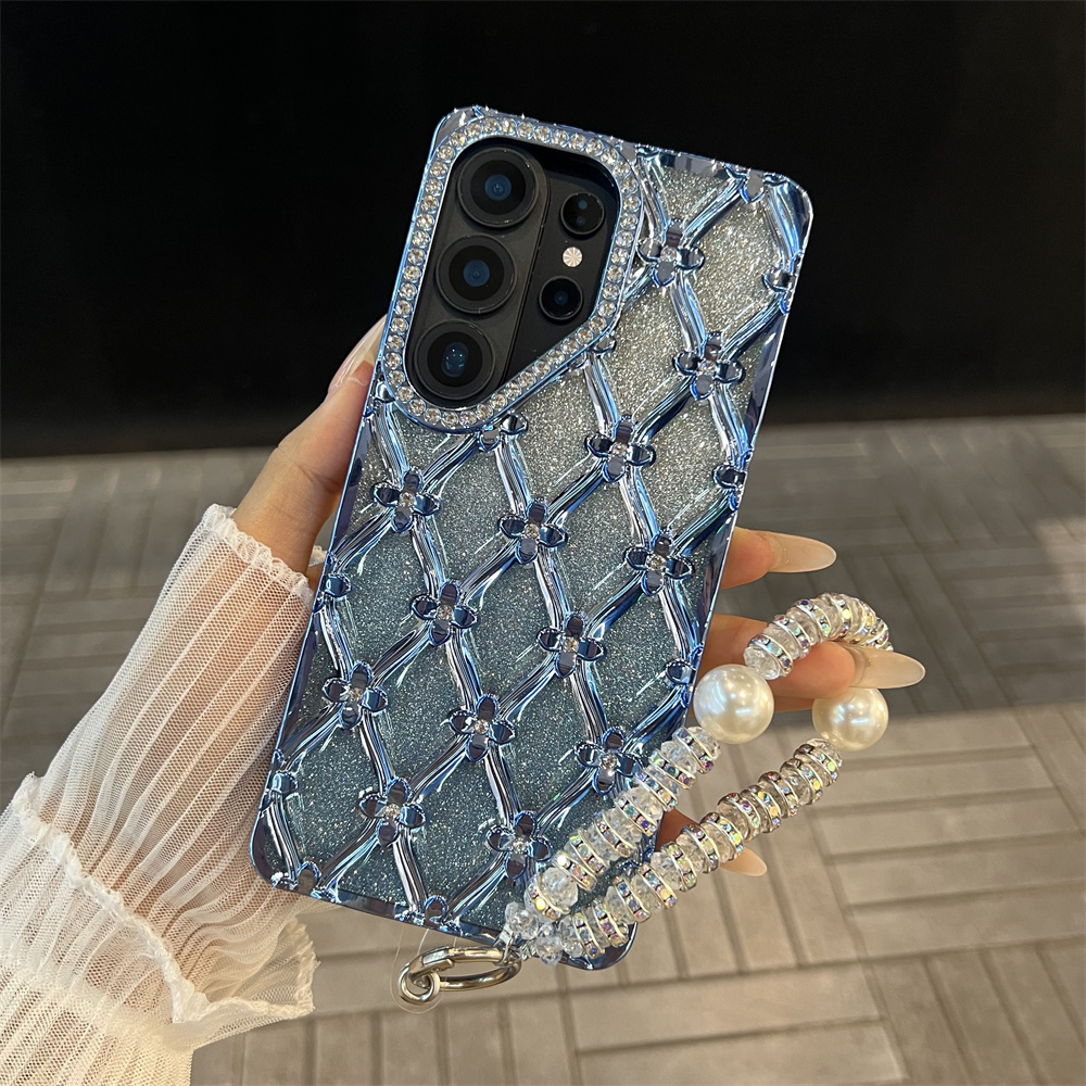 Luxury Plating Flower Glitter  - Luxury Plating Case ulasan dan harga