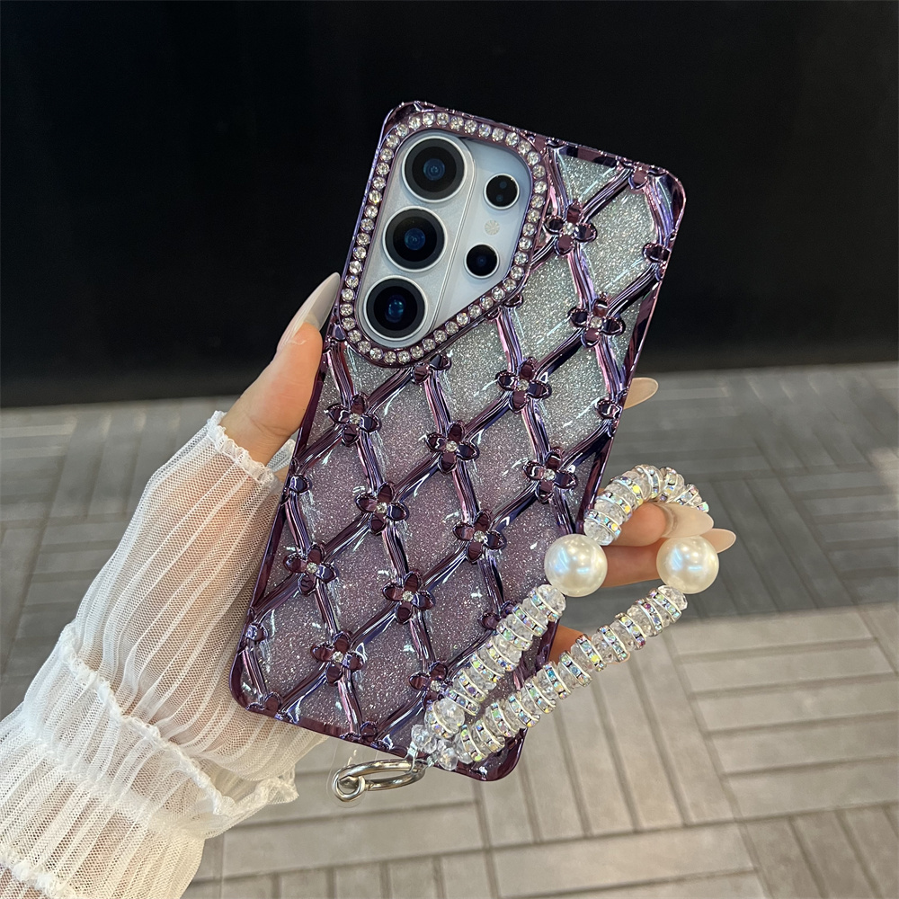 Luxury Plating Flower Glitter  - Luxury Plating Case ulasan dan harga