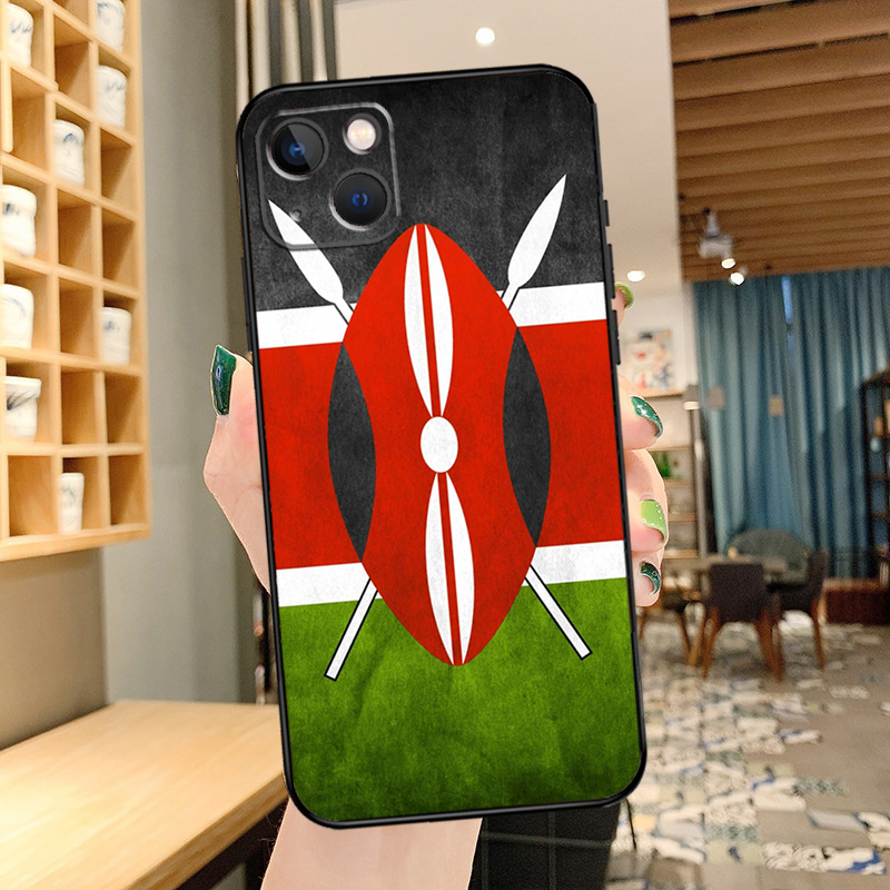 Kenya Flag Phone Case For iPho - Phone Cases Kenya ulasan dan harga