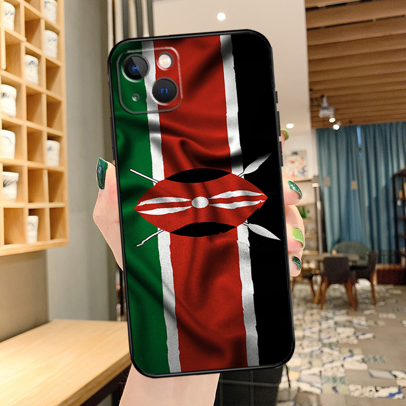 Kenya Flag Phone Case For iPho - Phone Cases Kenya ulasan dan harga