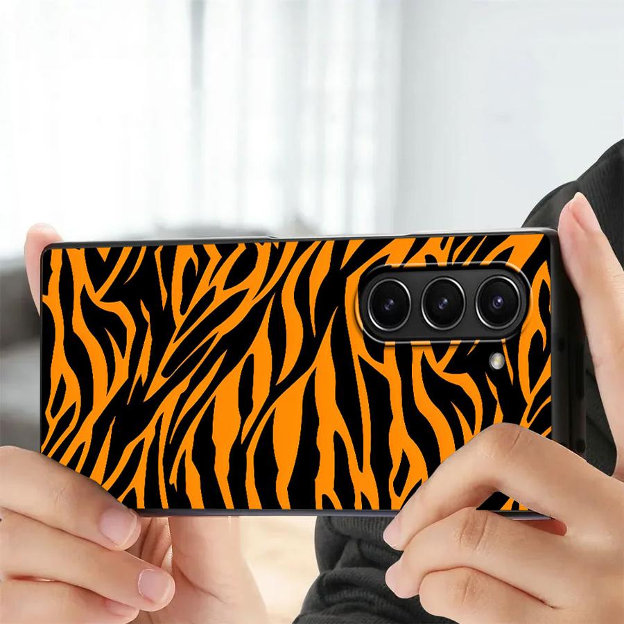 Zebra Striped Sunflower Back P - Phone Cases Z Fold 6 ulasan dan harga