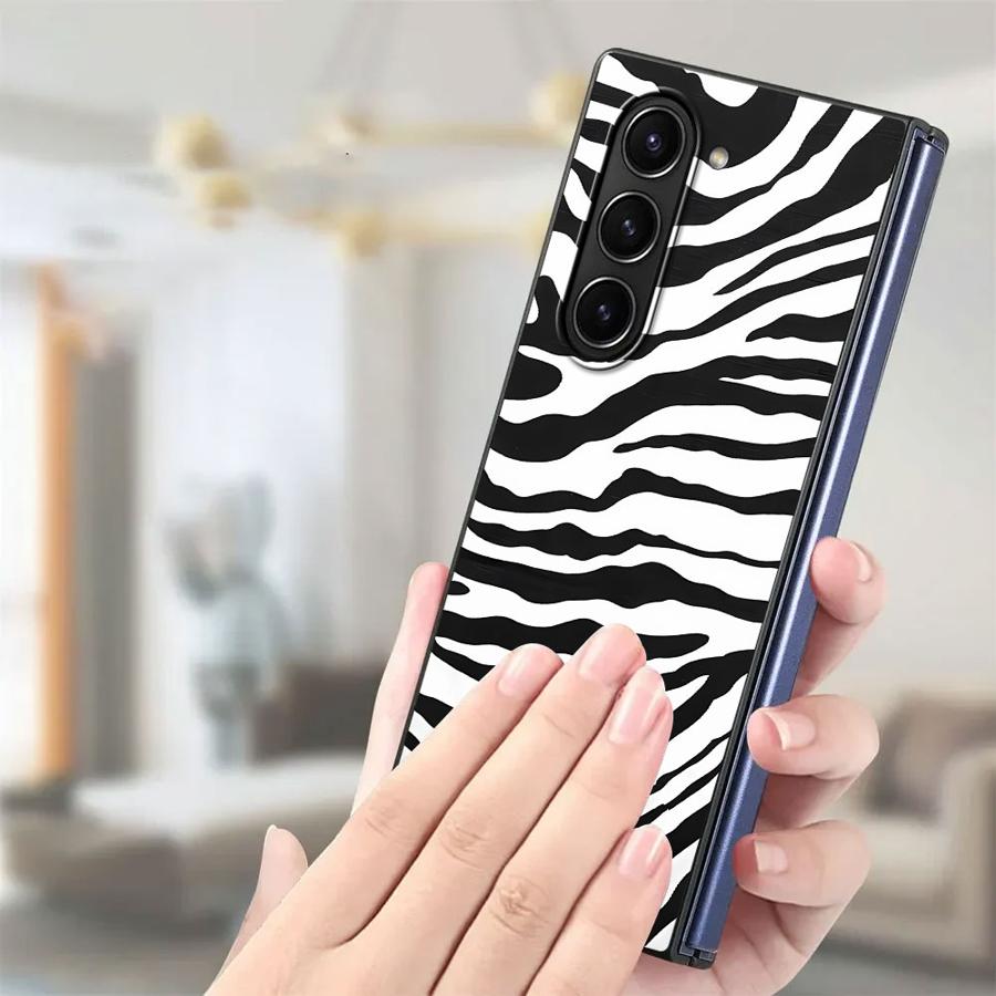 Zebra Striped Sunflower Back P - Phone Cases Z Fold 6 ulasan dan harga