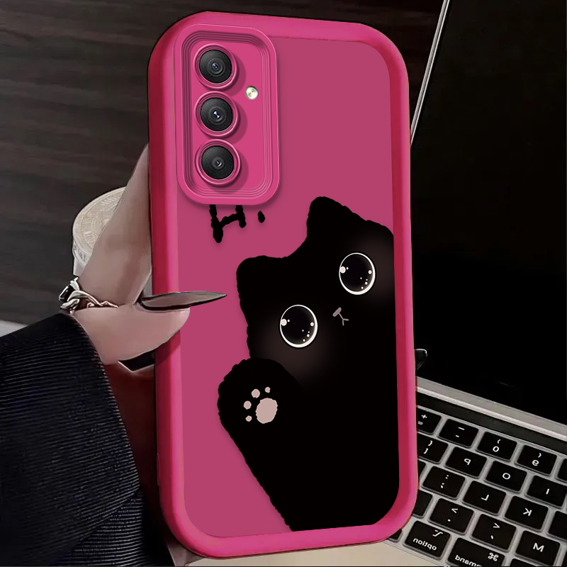 Lovely Big Eyed Cat Phone Case - Phone Cases A14 Samsung ulasan dan harga