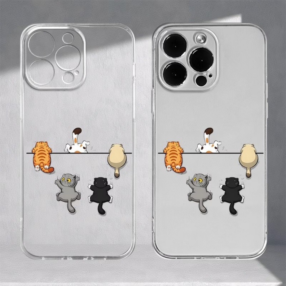 Five Cute Cat Pattern Phone Ca - Phone Cases Cute Iphone 13 ulasan dan harga