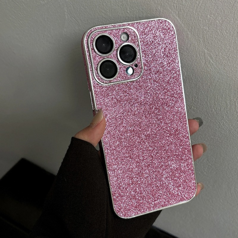 Luxury Bling Glitter Leather C - Luxury Plating Case ulasan dan harga
