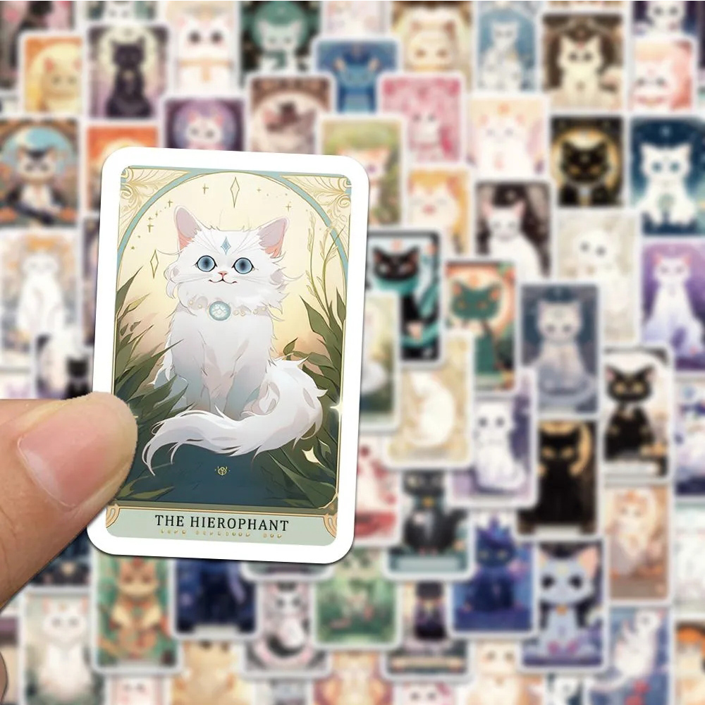 10/30/78pcs Cute Cat Tarot Car - Phone Cases Wholesale ulasan dan harga
