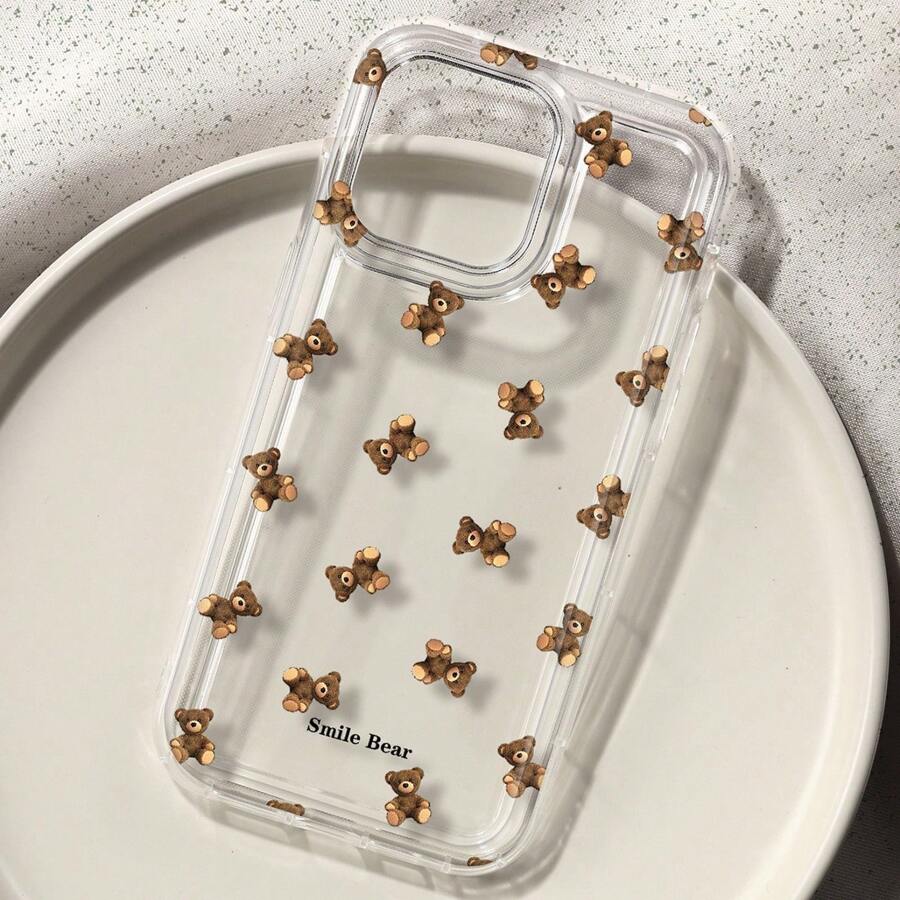 Flower Bear Print Phone Case f - Phone Cases Xr Cute ulasan dan harga