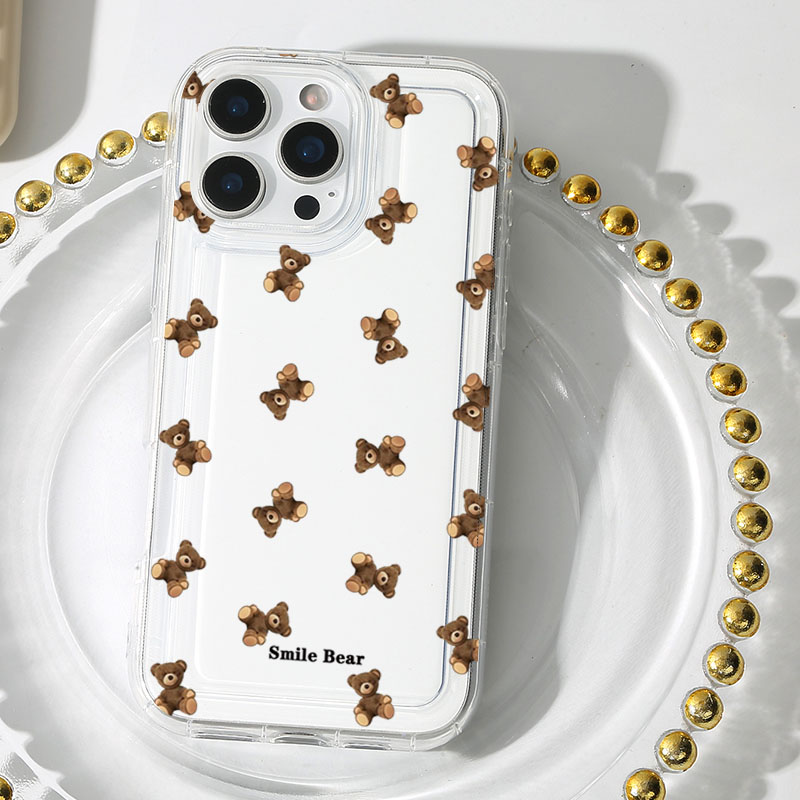 Flower Bear Print Phone Case f - Phone Cases Xr Cute ulasan dan harga