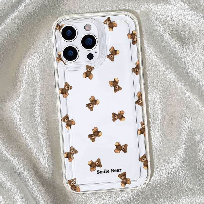 Flower Bear Print Phone Case f - Phone Cases Xr Cute ulasan dan harga