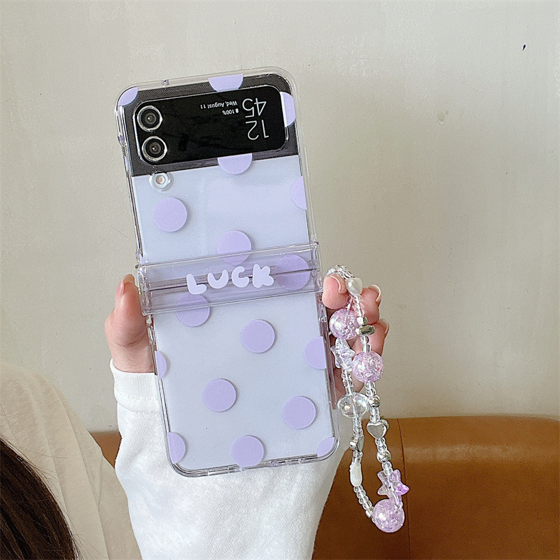 Korean Candy Colors Polka Dots - Phone Cases With Loop ulasan dan harga