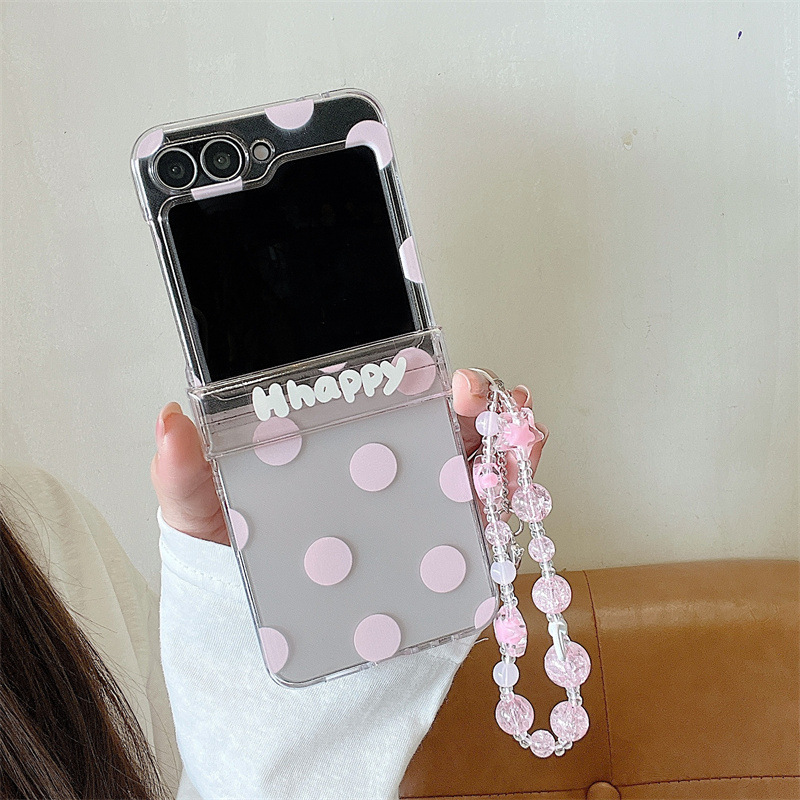 Korean Candy Colors Polka Dots - Phone Cases With Loop ulasan dan harga