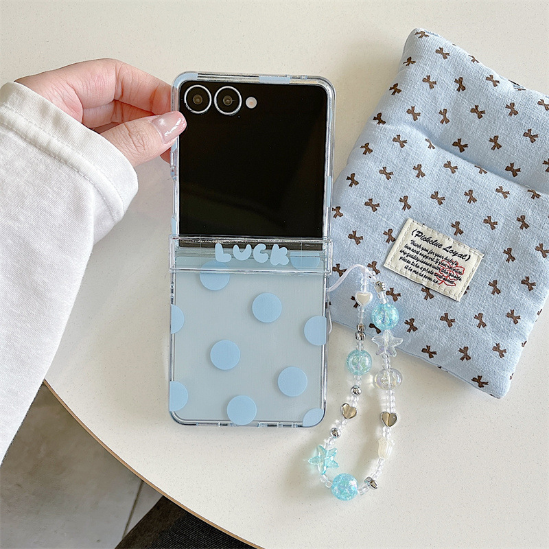 Korean Candy Colors Polka Dots - Phone Cases With Loop ulasan dan harga