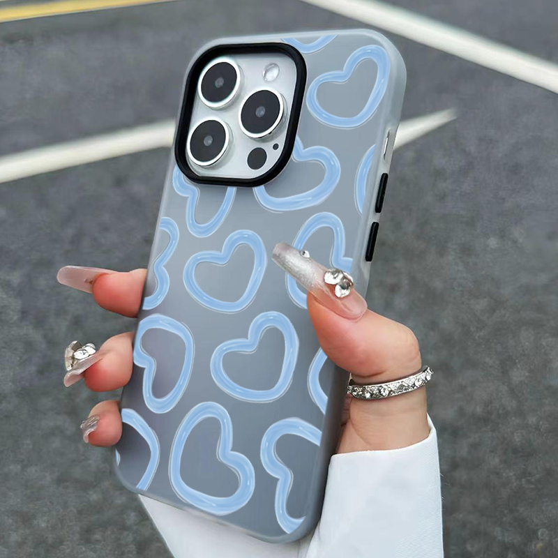 Cute Oil Painting Love Heart P - Phone Cases Xr Cute ulasan dan harga