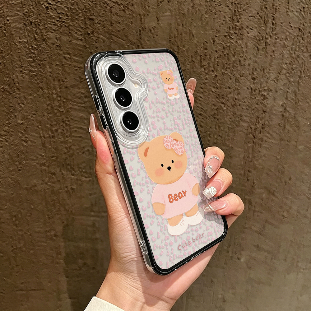 Cute Bear Two-in-one Phone Cas - Phone Cases Galaxy S24 ulasan dan harga