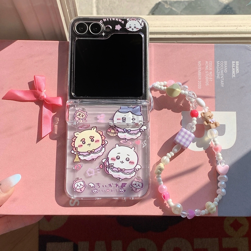 Cute Cartoon Anime Chiikawa Us - Phone Cases With Wallet ulasan dan harga