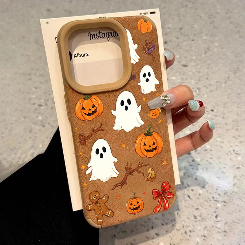 Halloween Cute Pumpkin Ghost P - Phone Cases Xr Cute ulasan dan harga