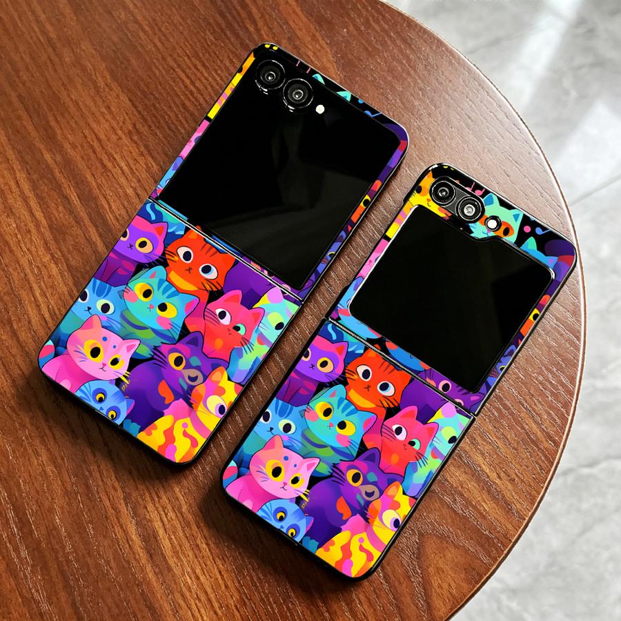 Full Cover Cat Phone Cover Cas - Phone Cases Z Fold 6 ulasan dan harga