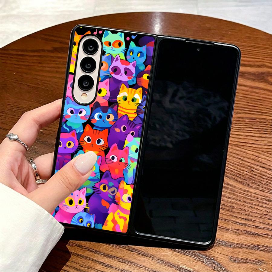 Full Cover Cat Phone Cover Cas - Phone Cases Z Fold 6 ulasan dan harga