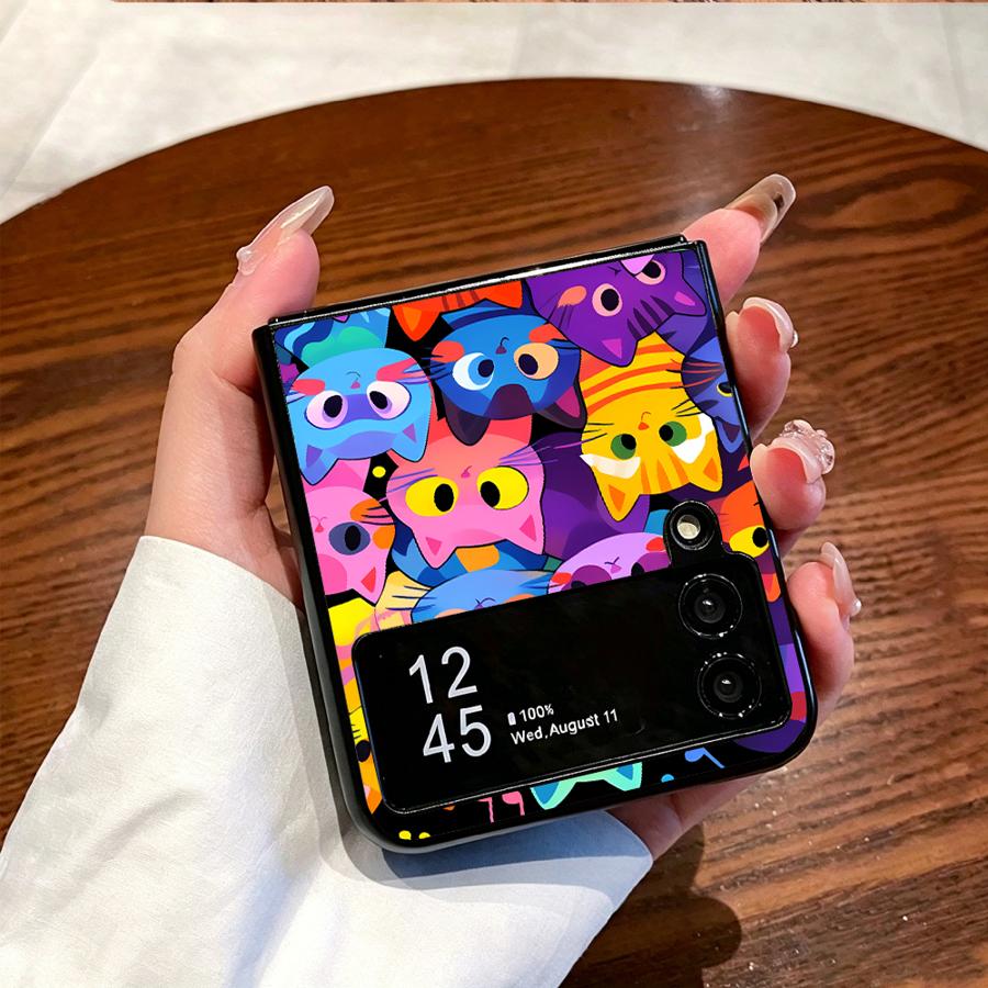 Full Cover Cat Phone Cover Cas - Phone Cases Z Fold 6 ulasan dan harga