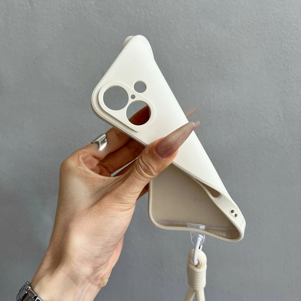 Fashion Silicone Liquid Phone  - Phone Cases With Loop ulasan dan harga