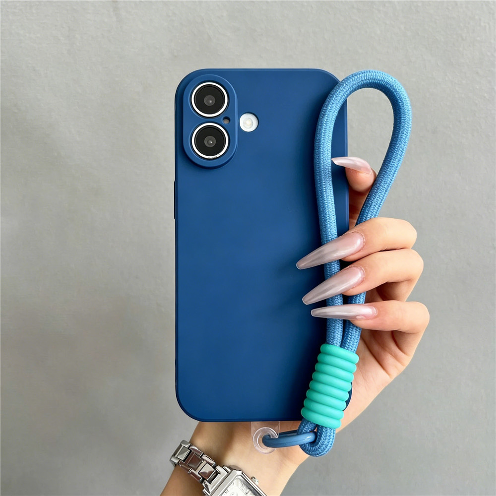 Fashion Silicone Liquid Phone  - Phone Cases With Loop ulasan dan harga